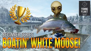 Lvl30 Using FISH POWER to Boat White Moose Lake pt 1  Fishing Planet [upl. by Jelena]