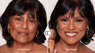 Makeup for Pigmentation How To Cover Hyperpigmentation Using Foundation  Charlotte Tilbury [upl. by Lenad]