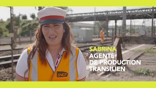 Sabrina Agent de production Transilien [upl. by Penney]