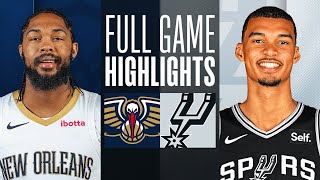 PELICANS at SPURS  FULL GAME HIGHLIGHTS  December 17 2023 [upl. by Lawson488]