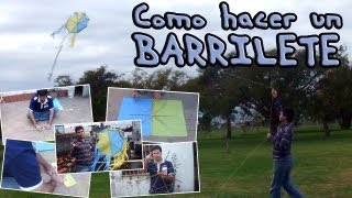 Como hacer un barrilete Cometa papalote [upl. by Stringer147]