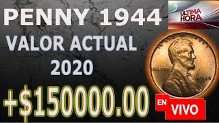 PENNY 1944 ACTUALIZADO 2020 VALOR [upl. by Burdelle]