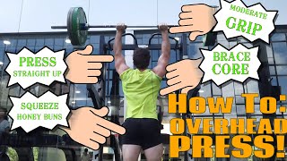 OVERHEAD PRESS ESSENTIALS Technique breakdown Programming Accessories [upl. by Dempstor]