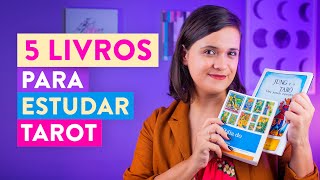 5 LIVROS para ESTUDAR TAROT [upl. by Kcirdor408]