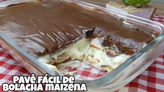 PAVÊ DE BOLACHA MAIZENAAceita um café [upl. by Boice]