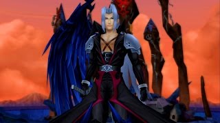 Kingdom Hearts 2 Sephiroth Boss Fight PS3 1080p [upl. by Adnic668]