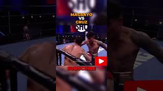 MAGSAYO VS CRUZ Fight Highlights [upl. by Jori]