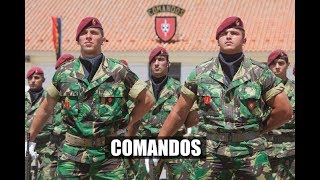 Homenagem aos Comandos Exército Português [upl. by Marketa391]