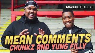 Chunkz amp Yung Filly react to your mean comments [upl. by Odille]