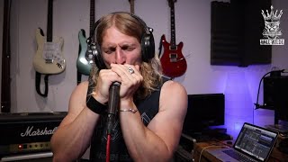 ENTIRE FREEBIRD SOLO PLAYED ON HARMONICA Lynyrd Skynyrd [upl. by Sophy]