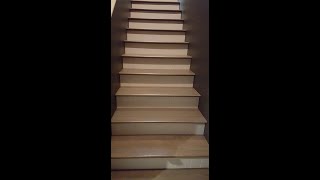 From Carpet to Wood Stairs Remodeling DIY The Truth [upl. by Enogitna]