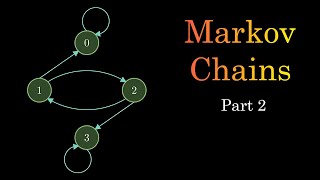 Markov Chains Recurrence Irreducibility Classes  Part  2 [upl. by Nalyk]