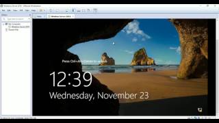 How to Install Windows Server 2016 on Vmware Workstation [upl. by Atinaej912]