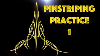 Pinstriping Practice session 1 [upl. by Ok809]