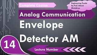 Envelope Detector Basics Derivation Working Block Diagram amp Circuit Explained  AM detection [upl. by Rusty]