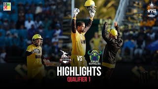 Qualifier 1 Highlights Durban Qalandars vs Joburg Buffaloes  Zim Afro T10 [upl. by Dawna]