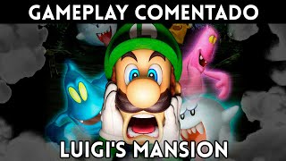 GAMEPLAY español LUIGIS MANSION Recordamos el CLÁSICO de GAMECUBE [upl. by Eelorac]