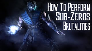 SUBZERO Guide by  A F0xy Grampa   MK11 DashFight  All you need to know [upl. by Orelle]