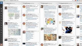 Tweetdeck Tutorial [upl. by Anoiuq]