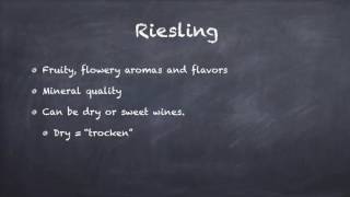 Riesling Wine Overview [upl. by Etnuad859]