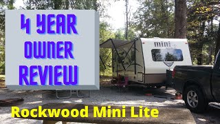 Owner review after 4 years in a Forest River Rockwood Mini Lite Did this hold up The 2109s [upl. by Oreste]