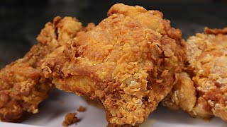 Crispy Fried Chicken Recipe New Method Its the Bomb [upl. by Ahsinrev136]