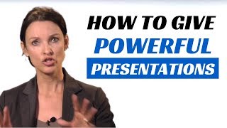 How to improve your presentation skills [upl. by Rosina]