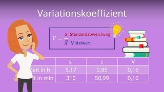 Variationskoeffizient  einfach erklärt für dein Studium [upl. by Archy]