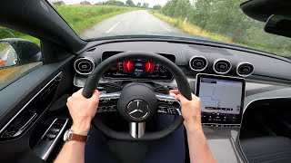 2022 Mercedes C Class 204hp  POV Test Drive [upl. by Tessler856]