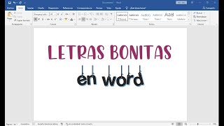 Cómo instalar fuentes en Word [upl. by Aiksa]