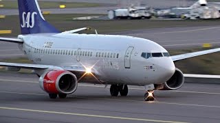 Passenger Planes Landing And Starts At Arlanda Airport [upl. by Seften]