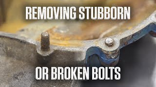 Tricks for removing stubborn or broken bolts  Hagerty DIY [upl. by Teodoor]