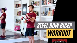 Bullworker  Steel Bow 15Min Bicep Blast [upl. by Threlkeld]