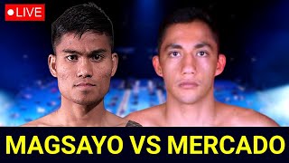 15 December 2024  MARK MAGSAYO VS BRYAN MERCADO FULL FIGHT [upl. by Bowlds]