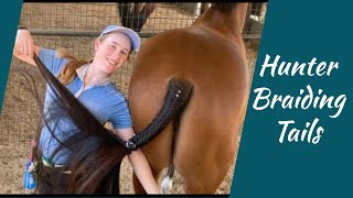 How To Hunter Braid a Tail [upl. by Yaron]