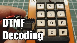 DTMF Decoding  MT8870 [upl. by Aushoj]