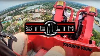 Stealth Thorpe Park POV [upl. by Acinorrev]