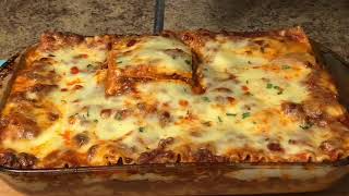 LASAÑA DE CARNE MOLIDA 🧀 LASAGNA Chef Darianny [upl. by Anivahs]