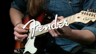 Fender American Performer Telecaster HS MN 3Color Sunburst  Gear4music demo [upl. by Ilram]