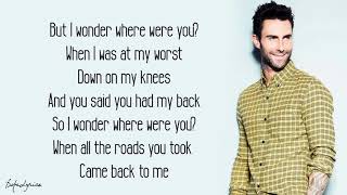 Maroon 5  Maps Lyrics [upl. by Rego]