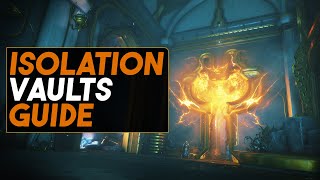 Warframe Tier 12amp3 Isolation Vaults amp Their Secrets  How To Run Them [upl. by Atinhoj]