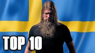 Top 10 SWEDISH METAL Bands 🤘 [upl. by Yhtak]