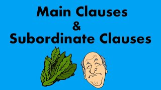 MAIN CLAUSES AND SUBORDINATE CLAUSES  Independent Clauses and Dependent Clauses  Clauses Quiz [upl. by Reni678]