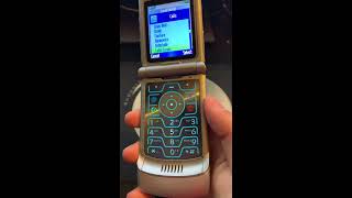 Motorola RAZR V3  Ringtones [upl. by Laurella449]