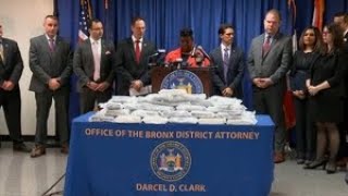 Big cocaine bust in NYC 19 arrested [upl. by Ennovahs833]