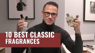 Top 10 Best CLASSIC Mens Fragrances  Most Complimented Fragrances [upl. by Subir]