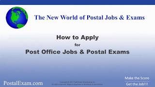 How to Easily Apply for Post Office Jobs and Postal Exams  The Complete Postal Guide [upl. by Tailor]