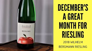 2018 Wilhelm Bergmann Riesling Wine Review [upl. by Nomelihp]