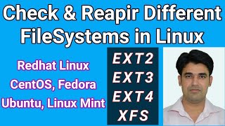 Check amp Repair Different Filesystems in Linux  Ext2 Ext3 Ext4 XFS ZFS Repair in Linux [upl. by Adelric]