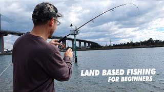 LAND BASED FISHING FOR BEGINNERS [upl. by Ahsuas]